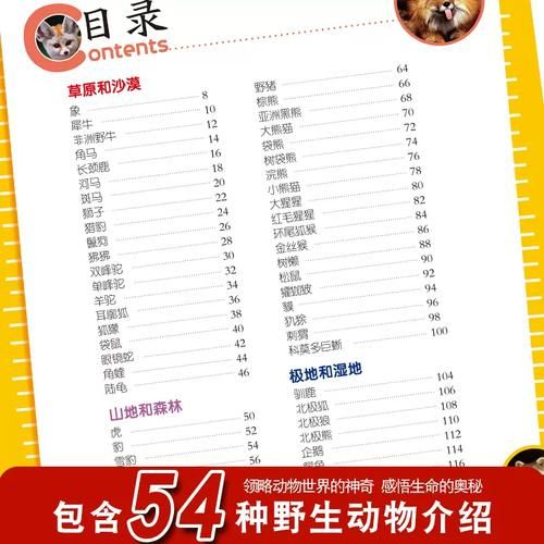 动物大百科适合几岁孩子阅读_如何挑选版本