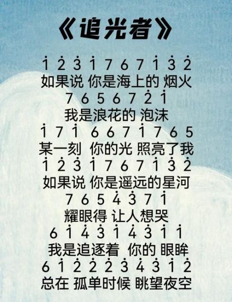 追光者表达了什么情感_追光者歌词含义 追光者表达了什么情感_追光者歌词含义