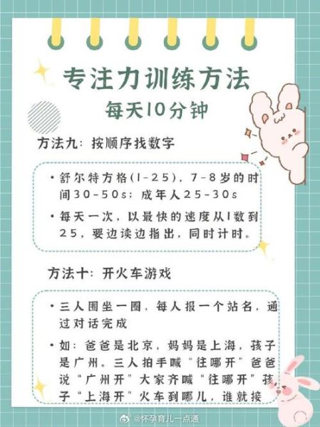 如何提高孩子专注力_专注力训练方法有哪些