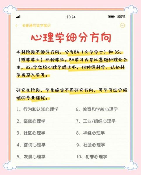 心理学最好的专业有哪些_如何选择心理学方向