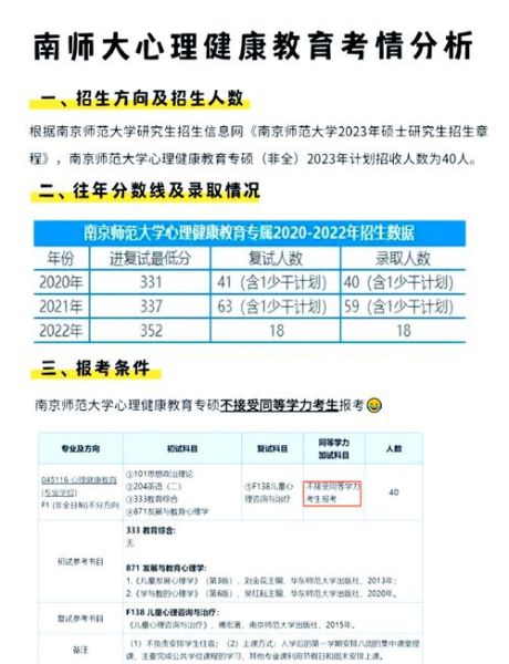 南京师范大学心理学怎么样_就业方向有哪些