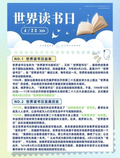 世界读书日由来_如何庆祝世界读书日