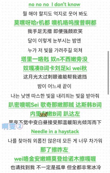 韩语抒情歌怎么唱_韩语悲伤歌词含义