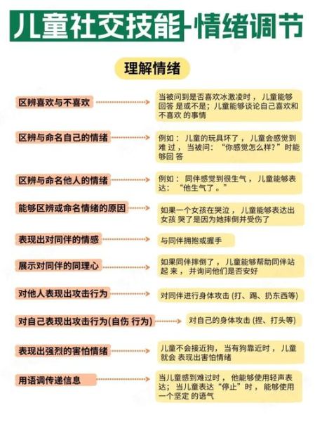 儿童情绪发展规律_如何培养情绪调节能力