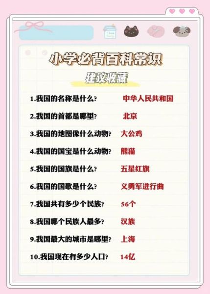 百科常识有哪些_如何快速记忆百科常识