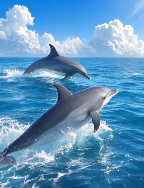 海豚怎么表达情感_海豚情感表达方式有哪些