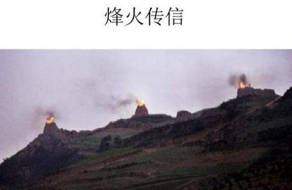 烽火传递什么情感_古代烽火台的意义