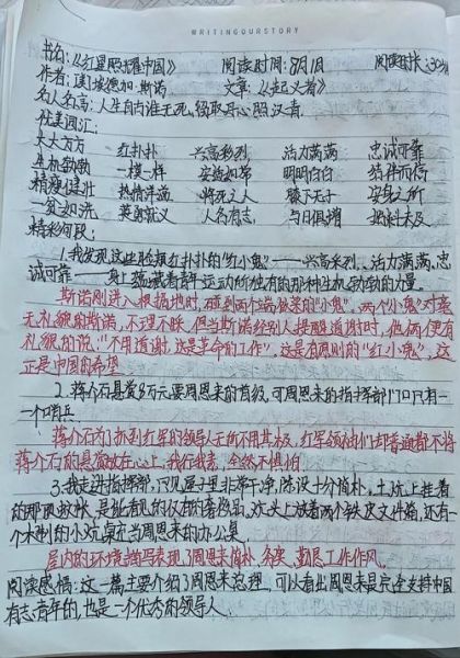 少儿百科读书笔记怎么写_50字以内范例