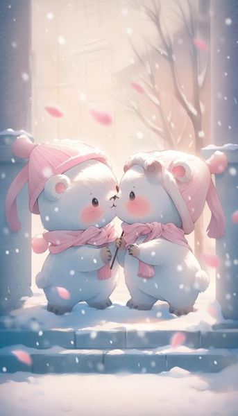 小白熊情感表达_小白熊怎么表达爱