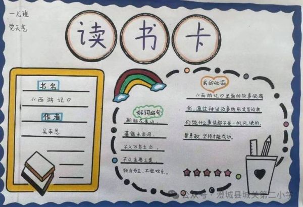 中国少年儿童百科全书读书卡怎么写_读书卡模板范例
