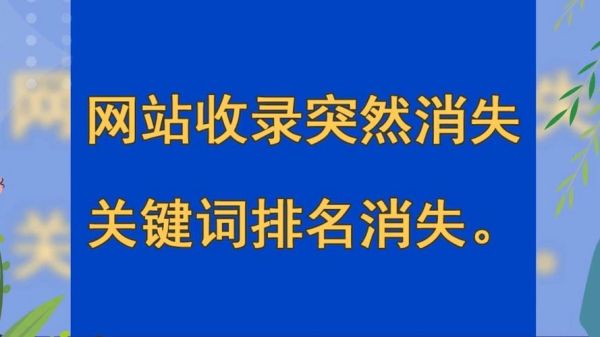 为什么网站排名突然下降_怎么快速恢复