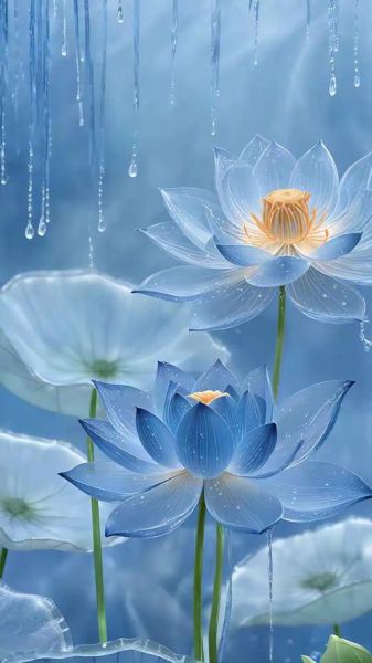 蓝莲花表达什么情感_蓝莲花象征意义