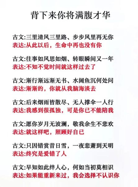 如何写古文表达情感_古文情感写作技巧