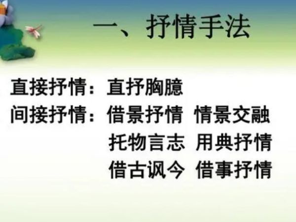 课文表达了什么情感_如何理解作者情感