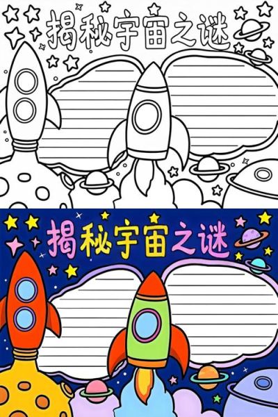 宇宙小百科读书卡怎么做_宇宙知识卡片制作方法