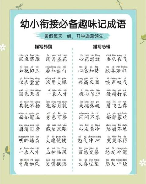 小学生如何快速记忆成语_小学语文百科知识必读书推荐