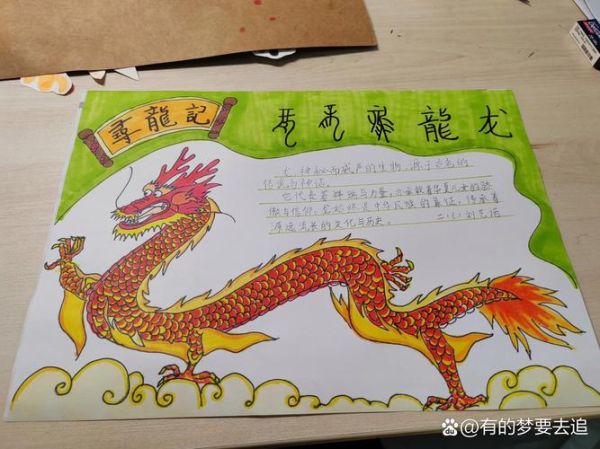 怎么画龙_龙类百科读书卡怎么做