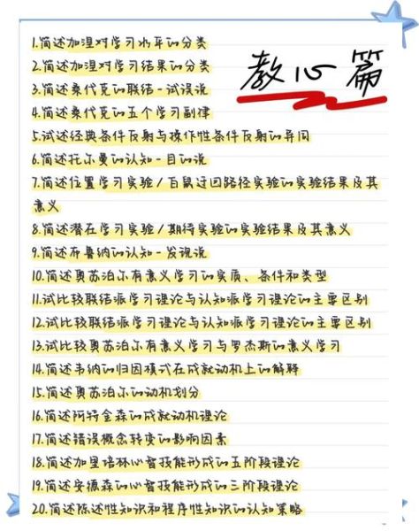 心理学考研真题_如何高效刷题