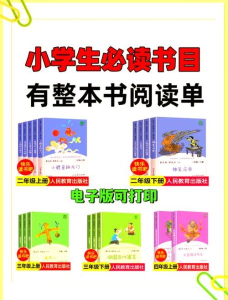 四年级必读书籍有哪些_如何挑选最适合孩子的版本